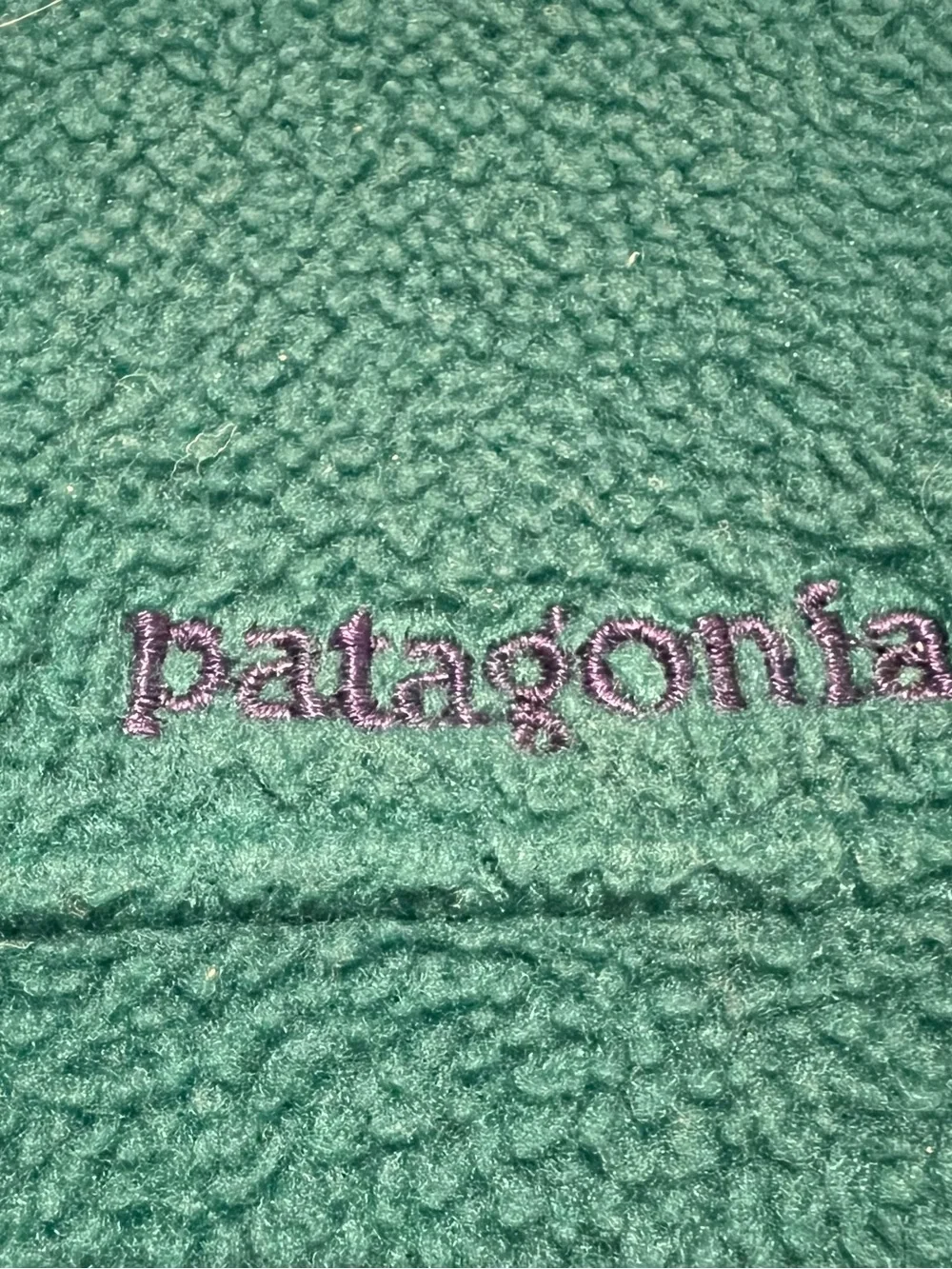 Vintage 1988 Patagonia RARE Deep Green Fleece Vest size Large Made in USA